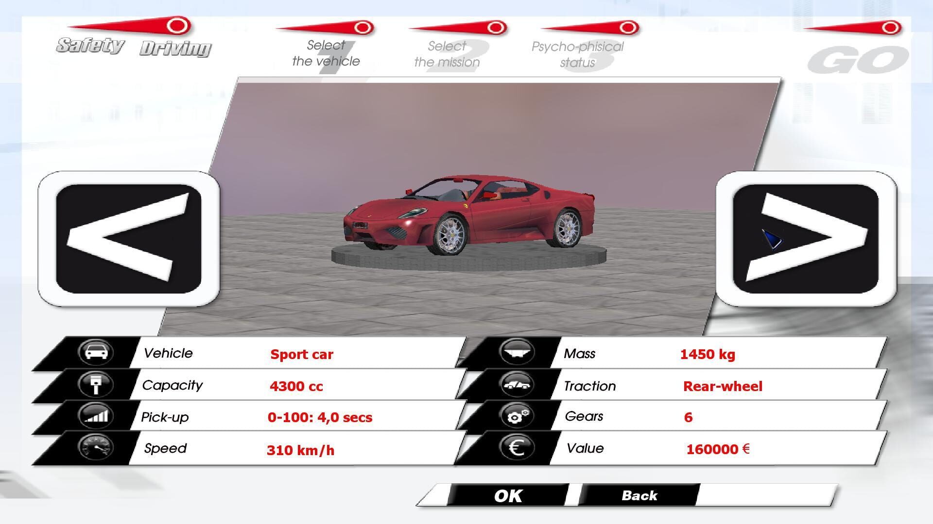 Screenshot for Safety Driving Simulator: Car