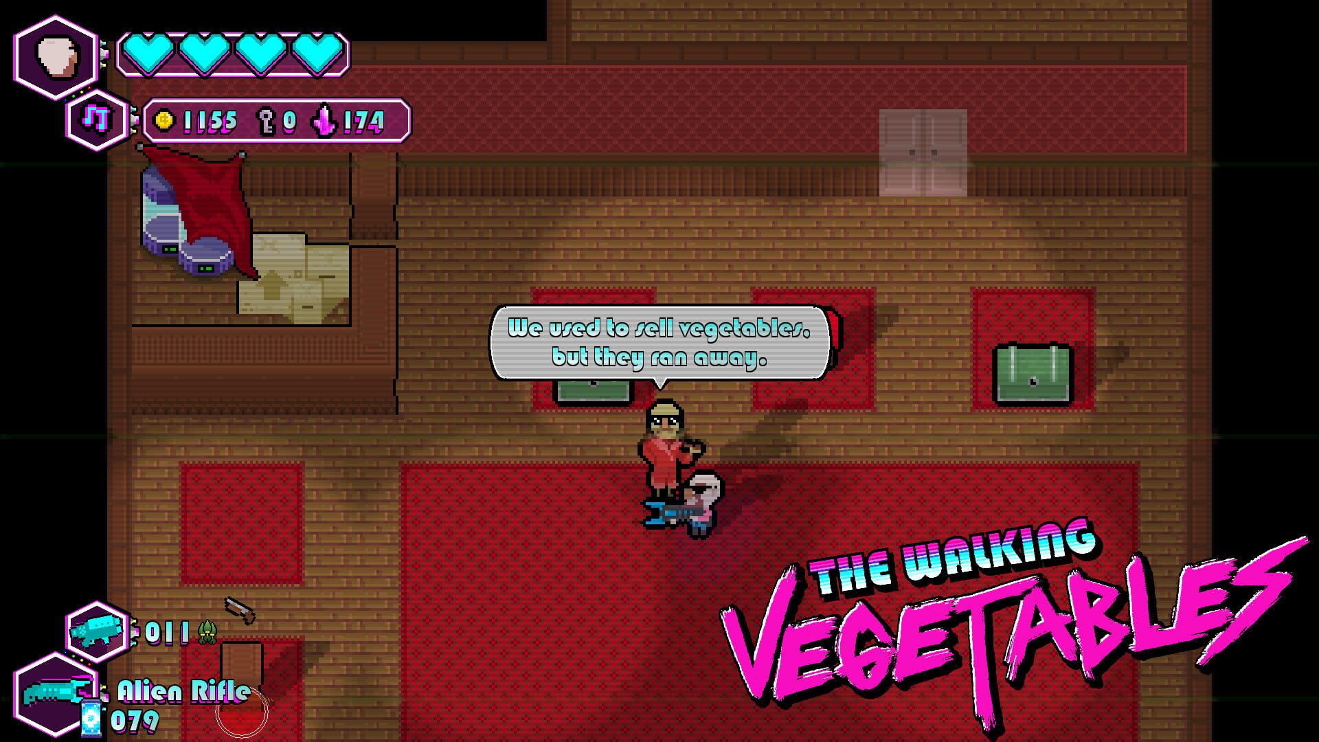 Screenshot for The Walking Vegetables