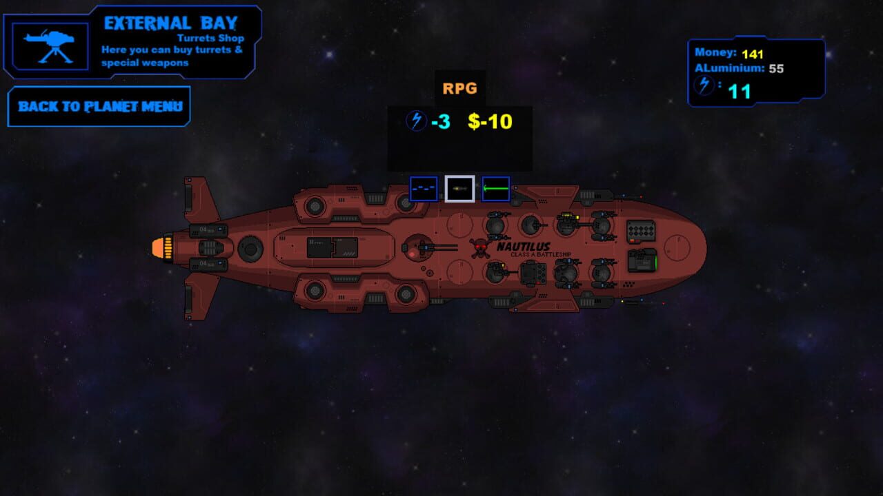 Screenshot for Cosmic Dust & Rust