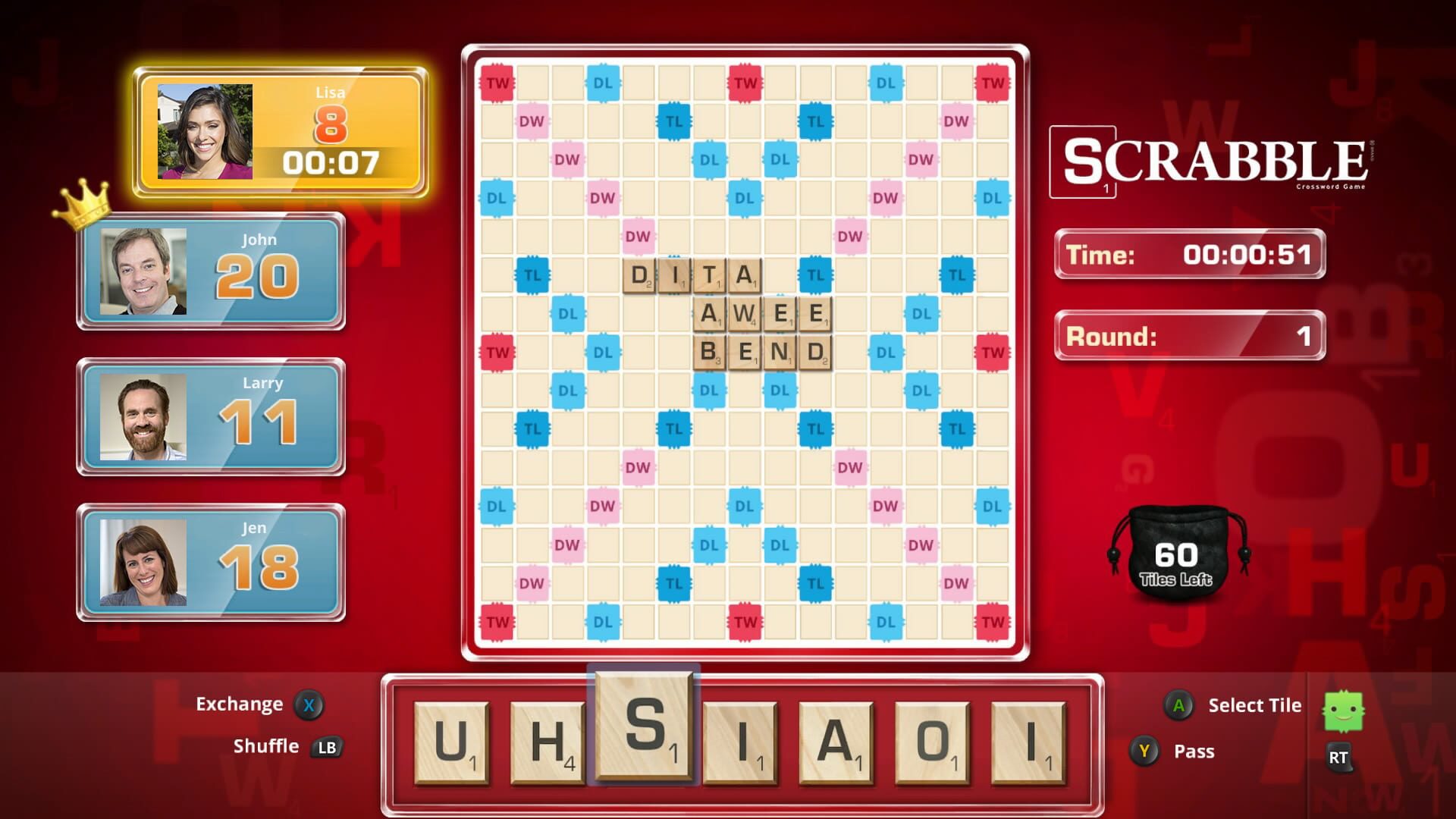 Screenshot for Scrabble