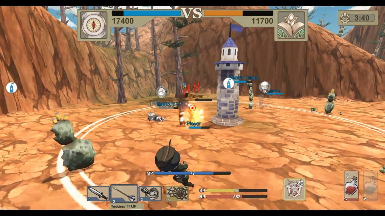 Screenshot for Fantasy Versus