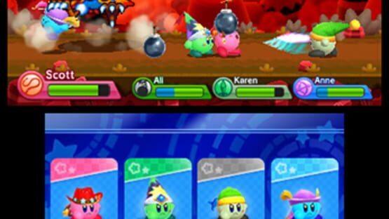 Screenshot for Kirby Fighters Deluxe