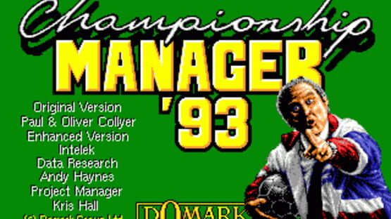 Screenshot for Championship Manager '93