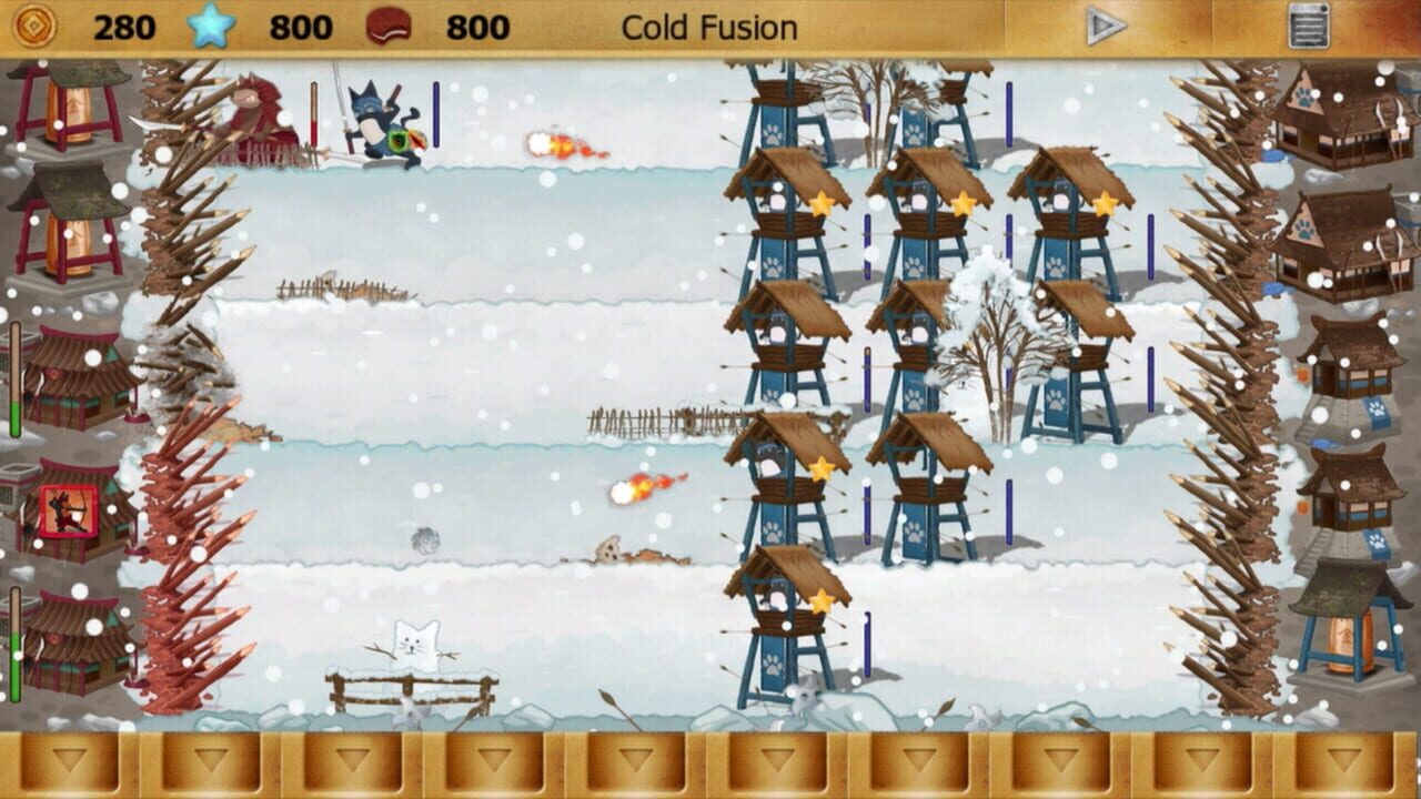 Screenshot for Ninja Cats vs Samurai Dogs