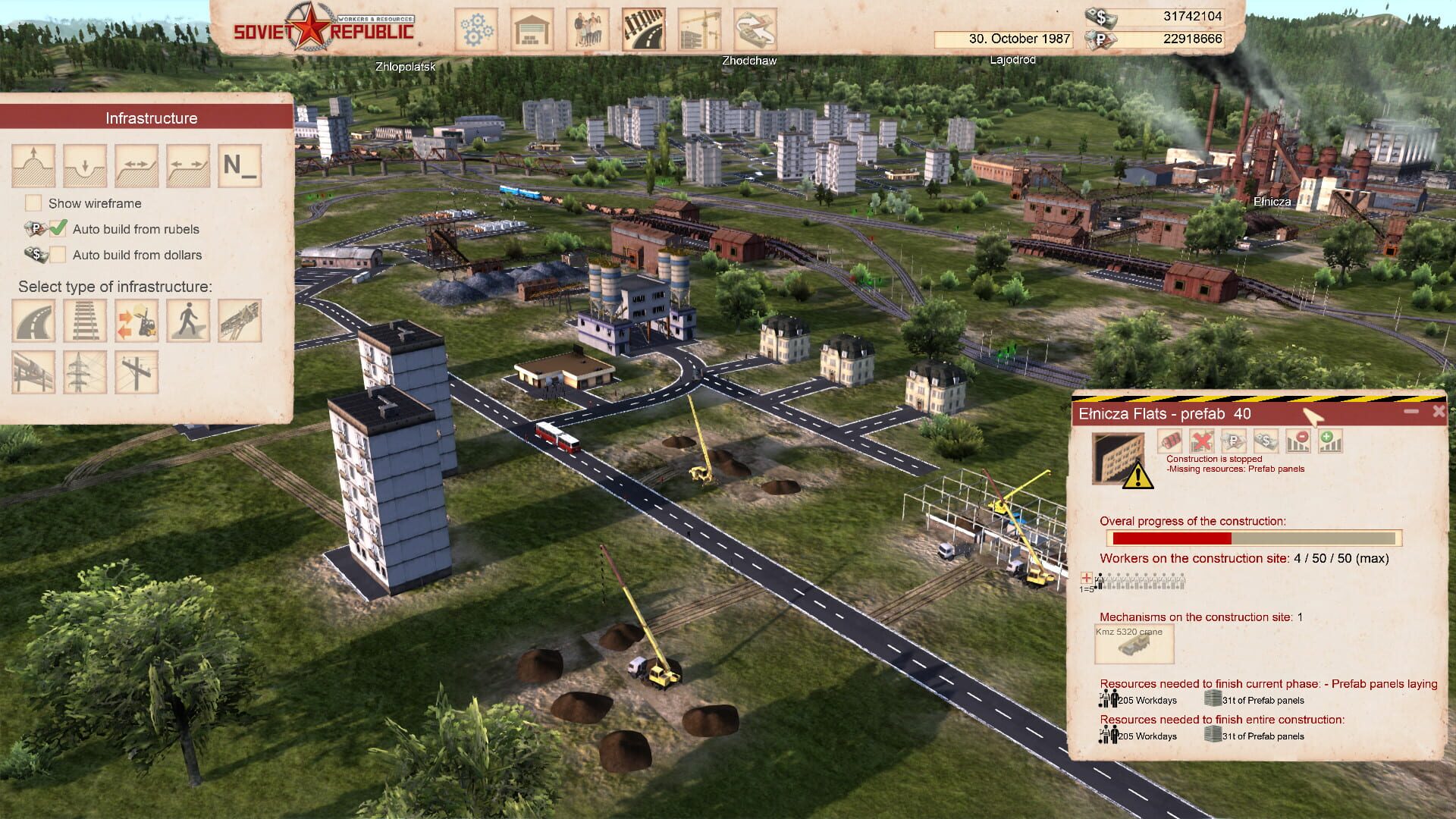 Screenshot for Workers & Resources: Soviet Republic
