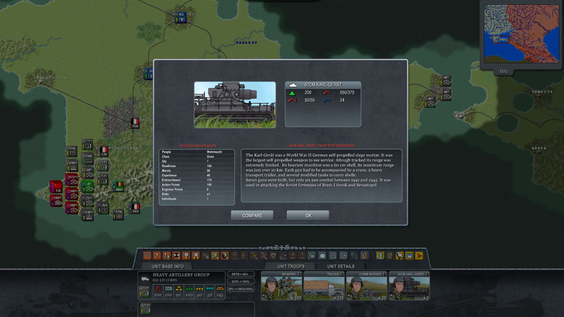 Screenshot for Decisive Campaigns: Case Blue