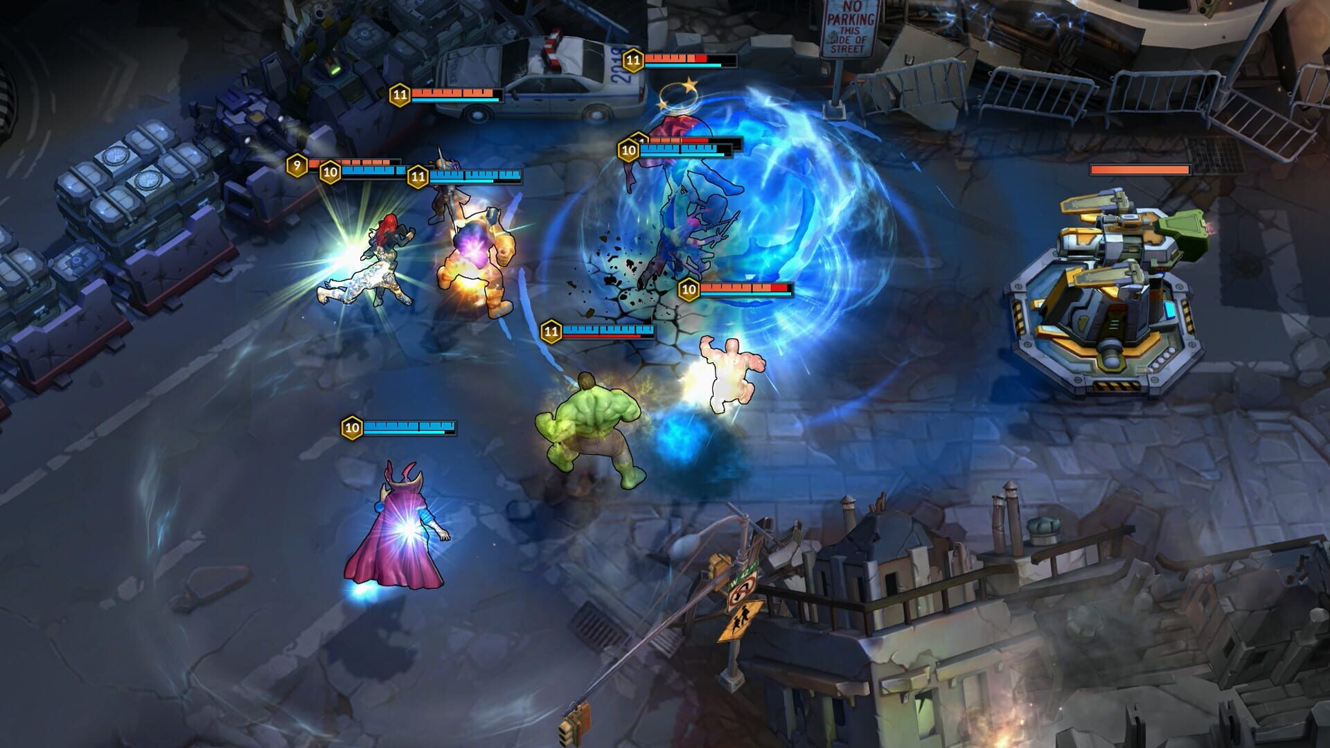 Screenshot for Marvel End Time Arena