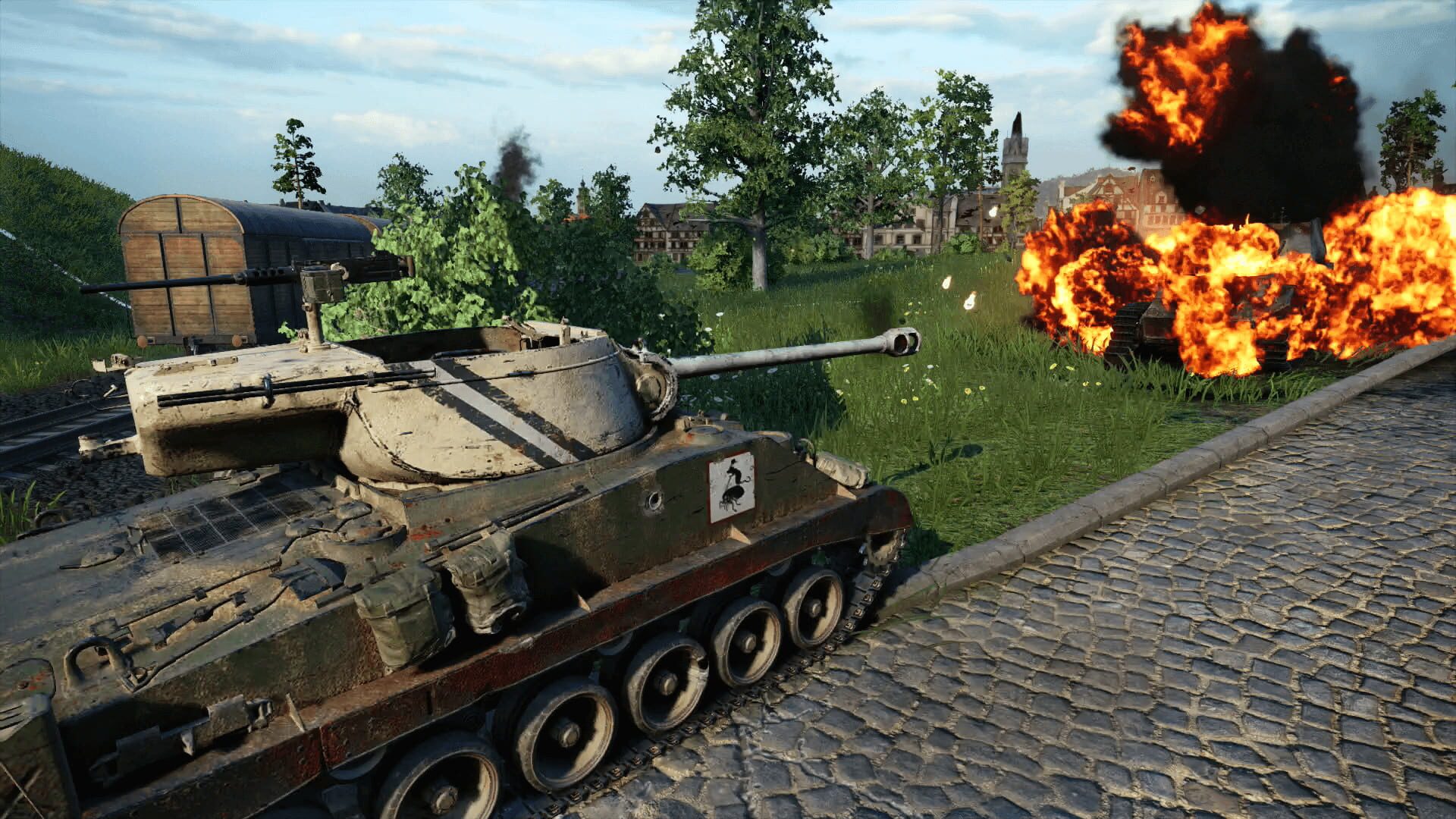 Screenshot for World of Tanks: Mercenaries
