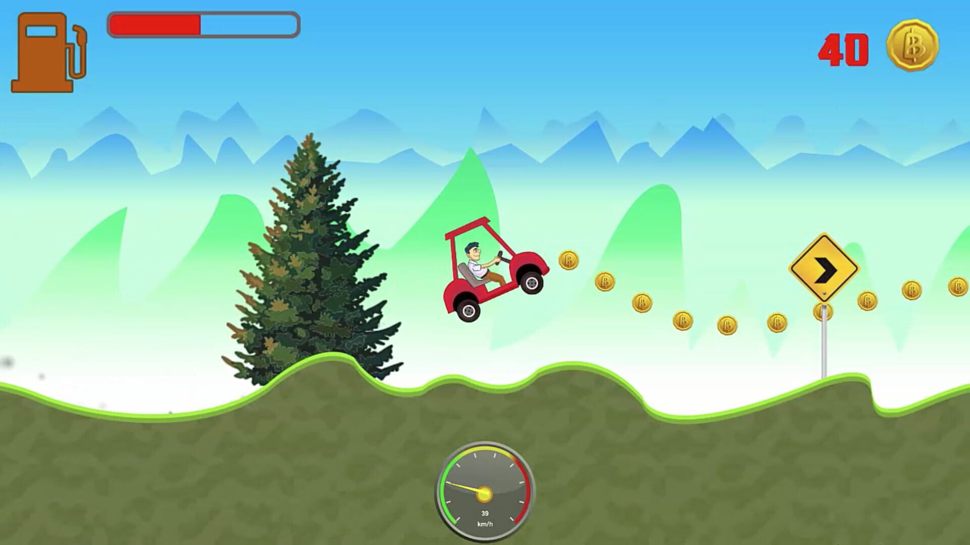 Screenshot for Mountain Racing
