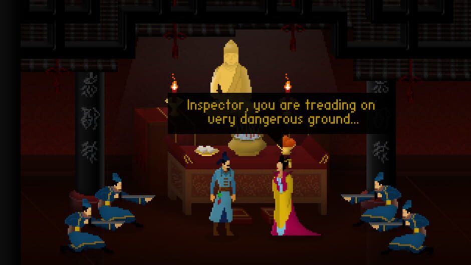 Screenshot for Detective Di: The Silk Rose Murders