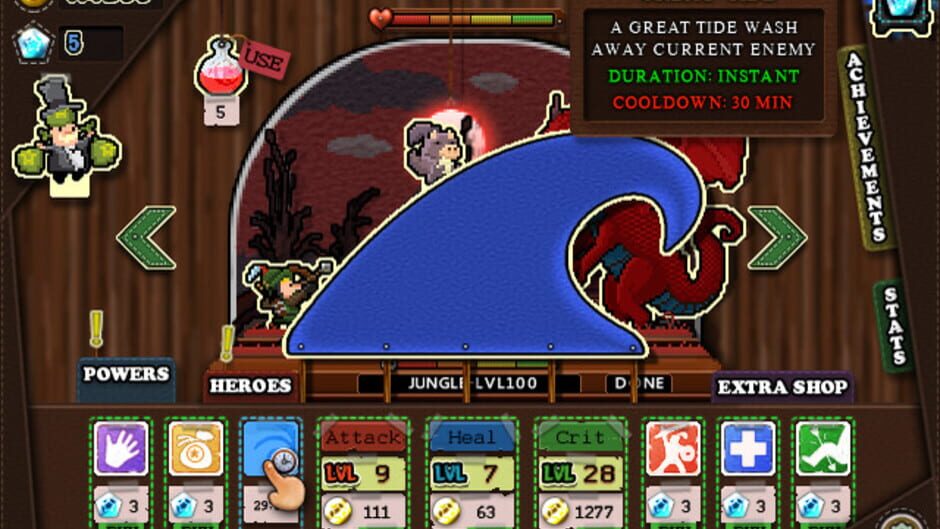 Screenshot for Tap Heroes