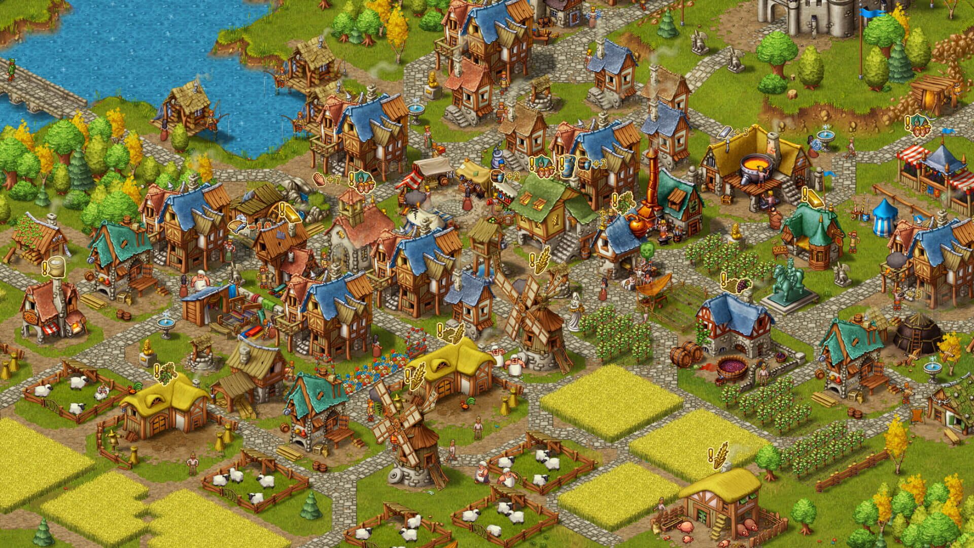 Screenshot for Townsmen