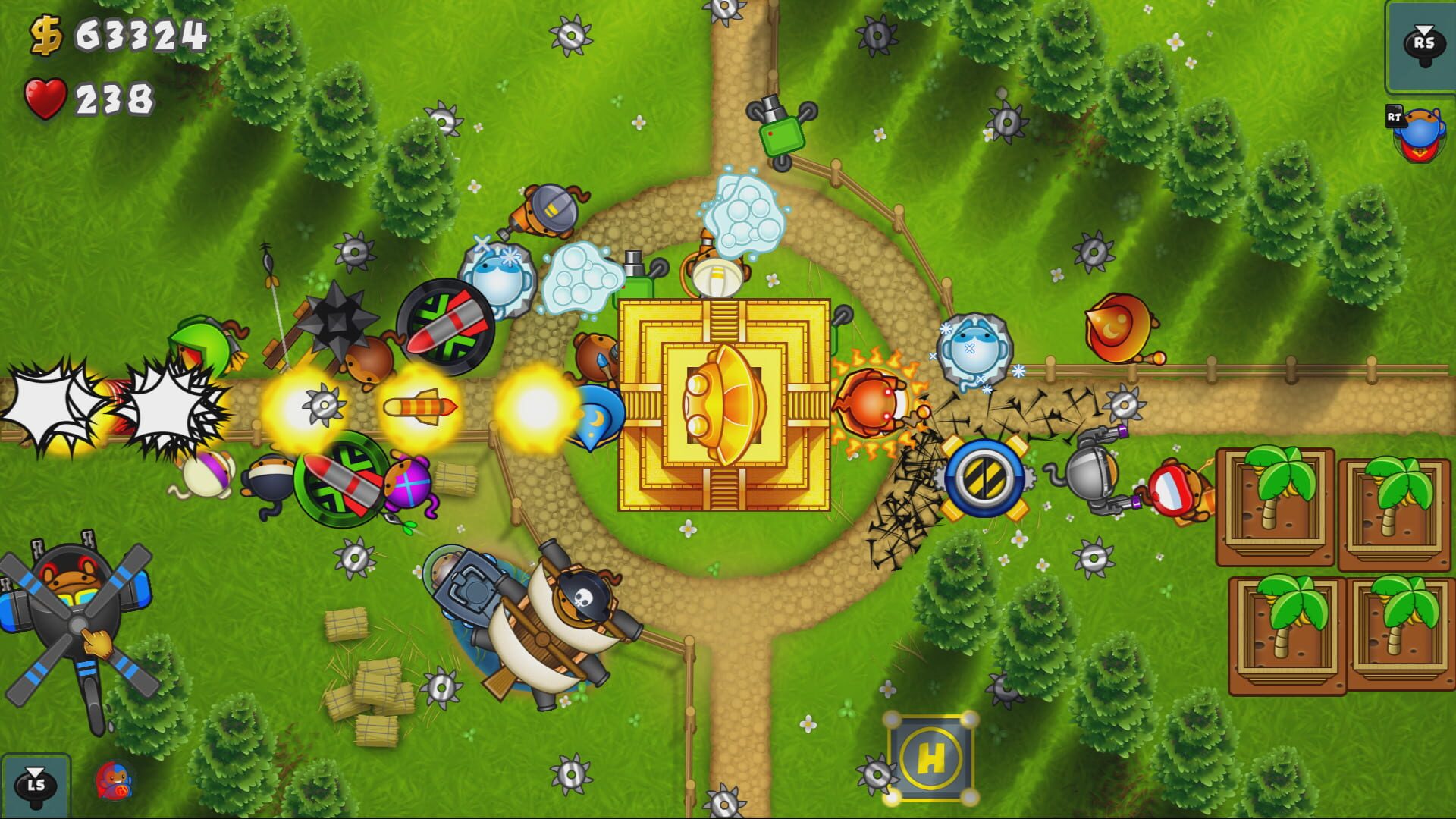 Screenshot for Bloons TD 5