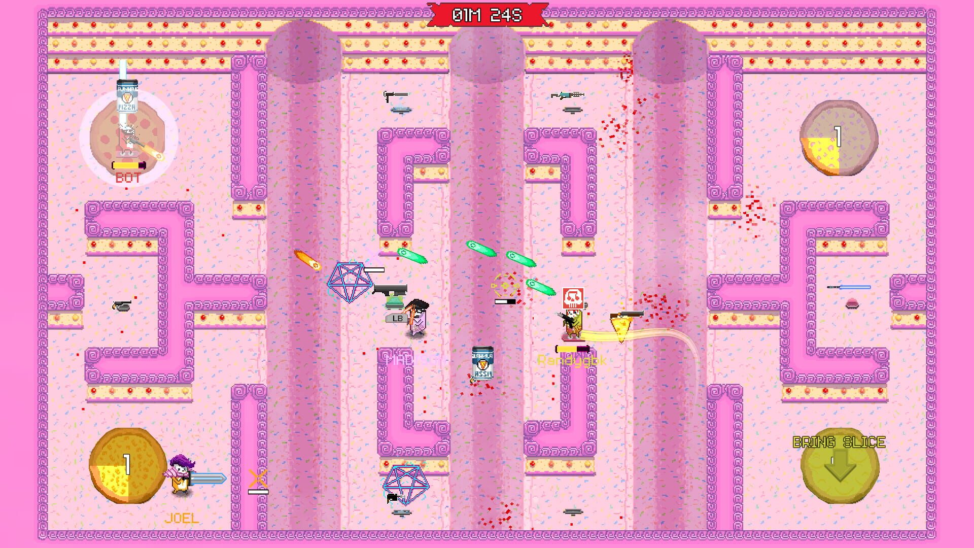 Screenshot for Battlesloths 2025: The Great Pizza Wars