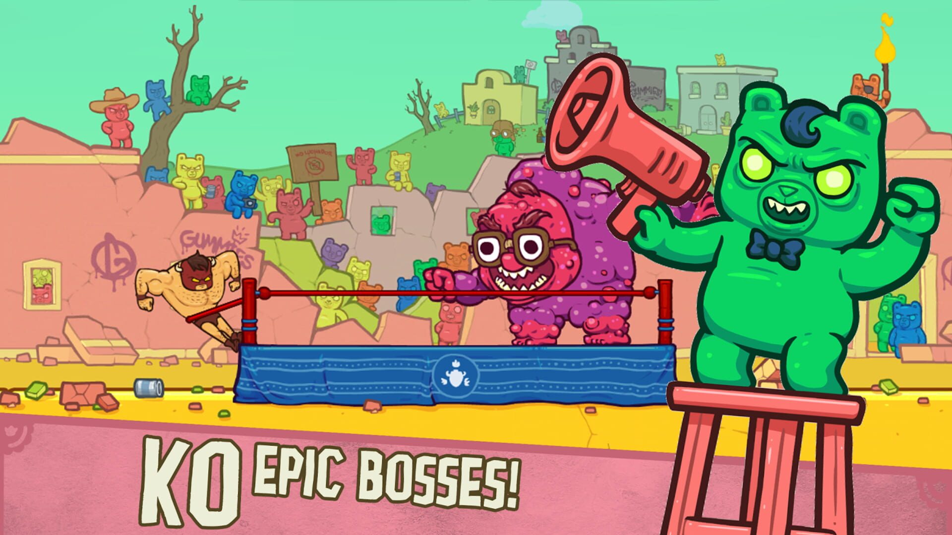 Screenshot for Burrito Bison: Launcha Libre