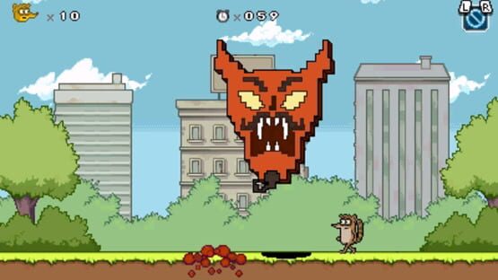 Screenshot for Regular Show: Mordecai and Rigby in 8-Bit Land