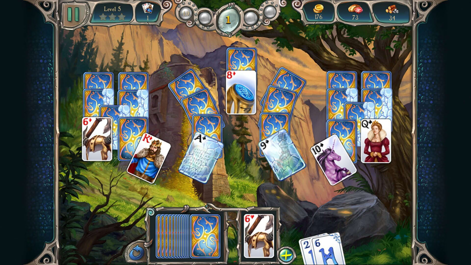 Screenshot for Avalon Legends Solitaire 2