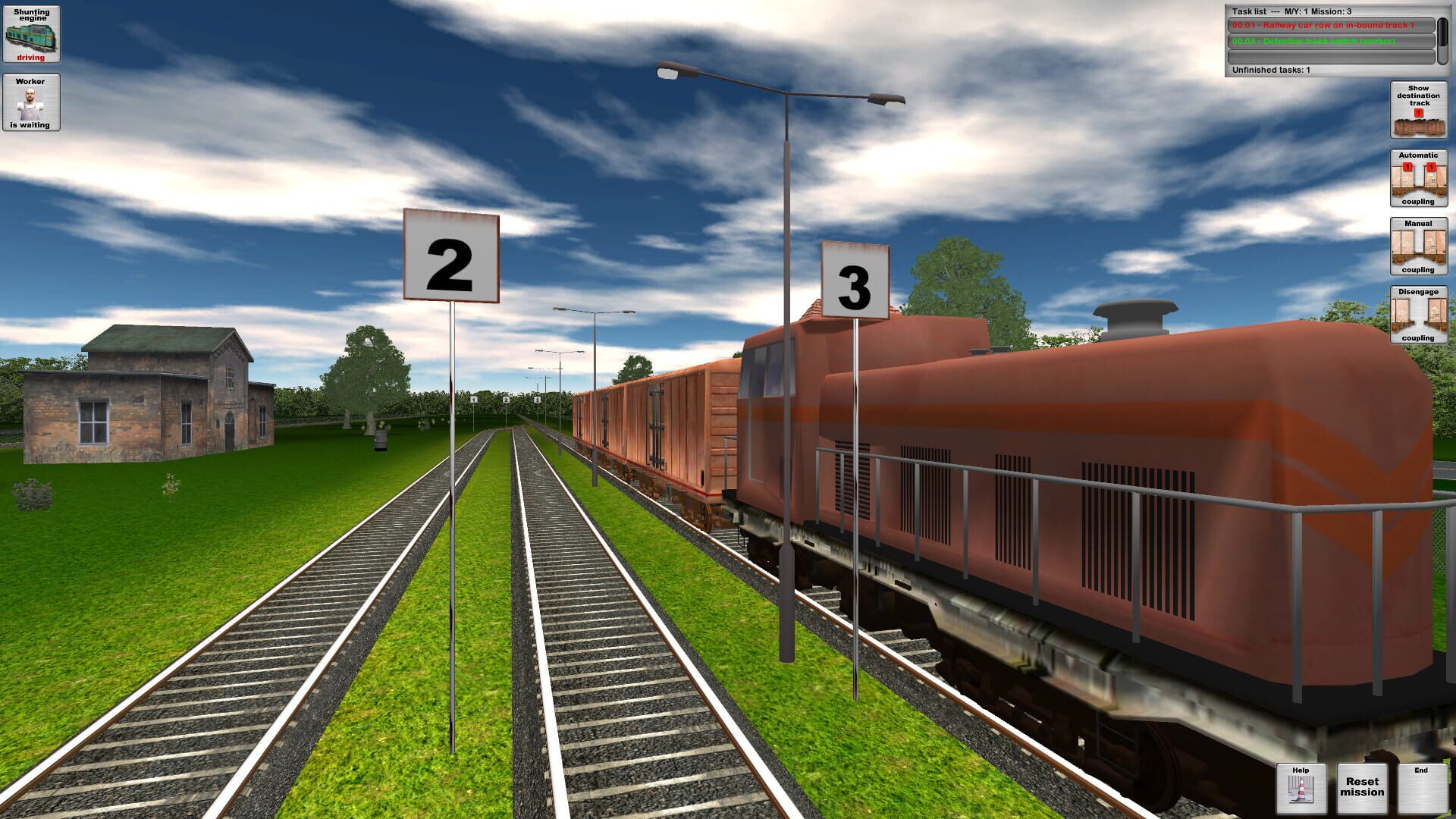 Screenshot for Rail Cargo Simulator