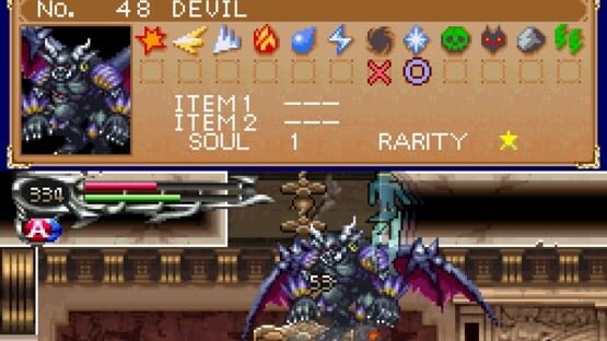 Screenshot for Castlevania: Dawn of Sorrow