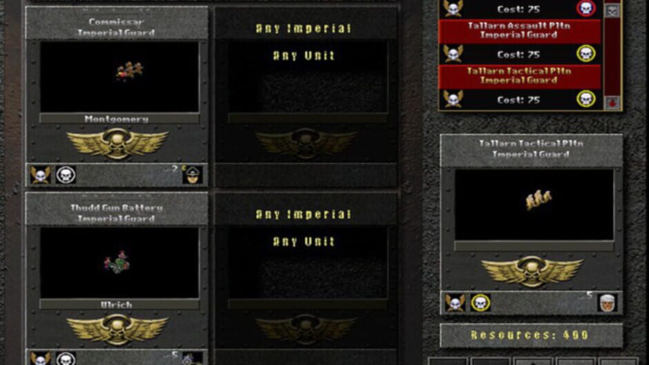 Screenshot for Final Liberation: Warhammer Epic 40,000
