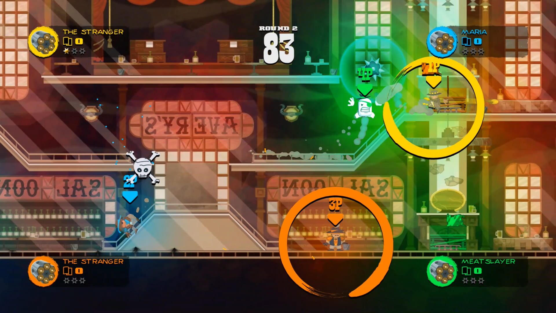 Screenshot for Sombrero: Spaghetti Western Mayhem