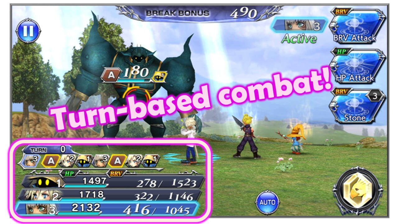 Screenshot for Dissidia Final Fantasy Opera Omnia