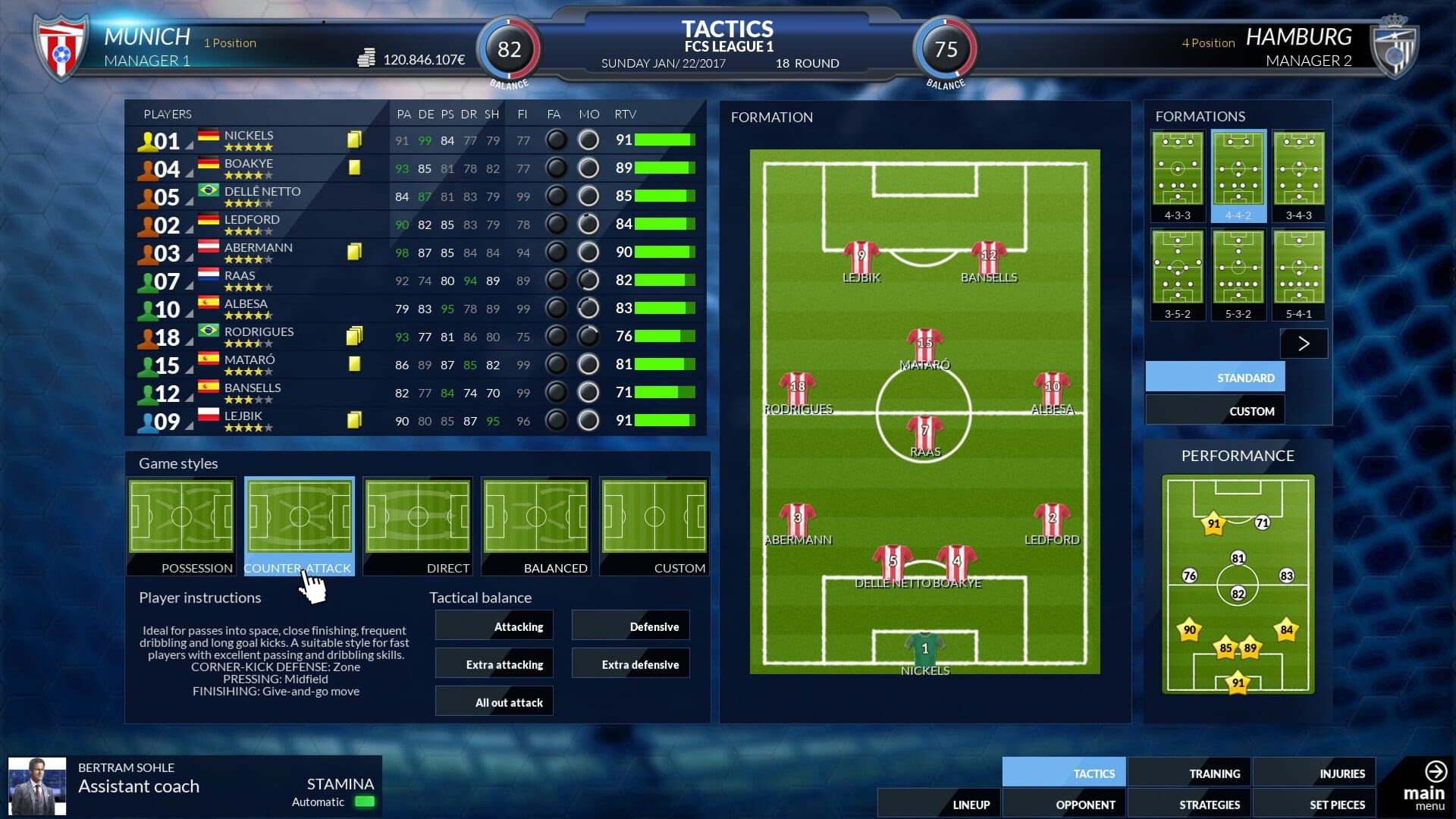 Screenshot for Football Club Simulator - FCS