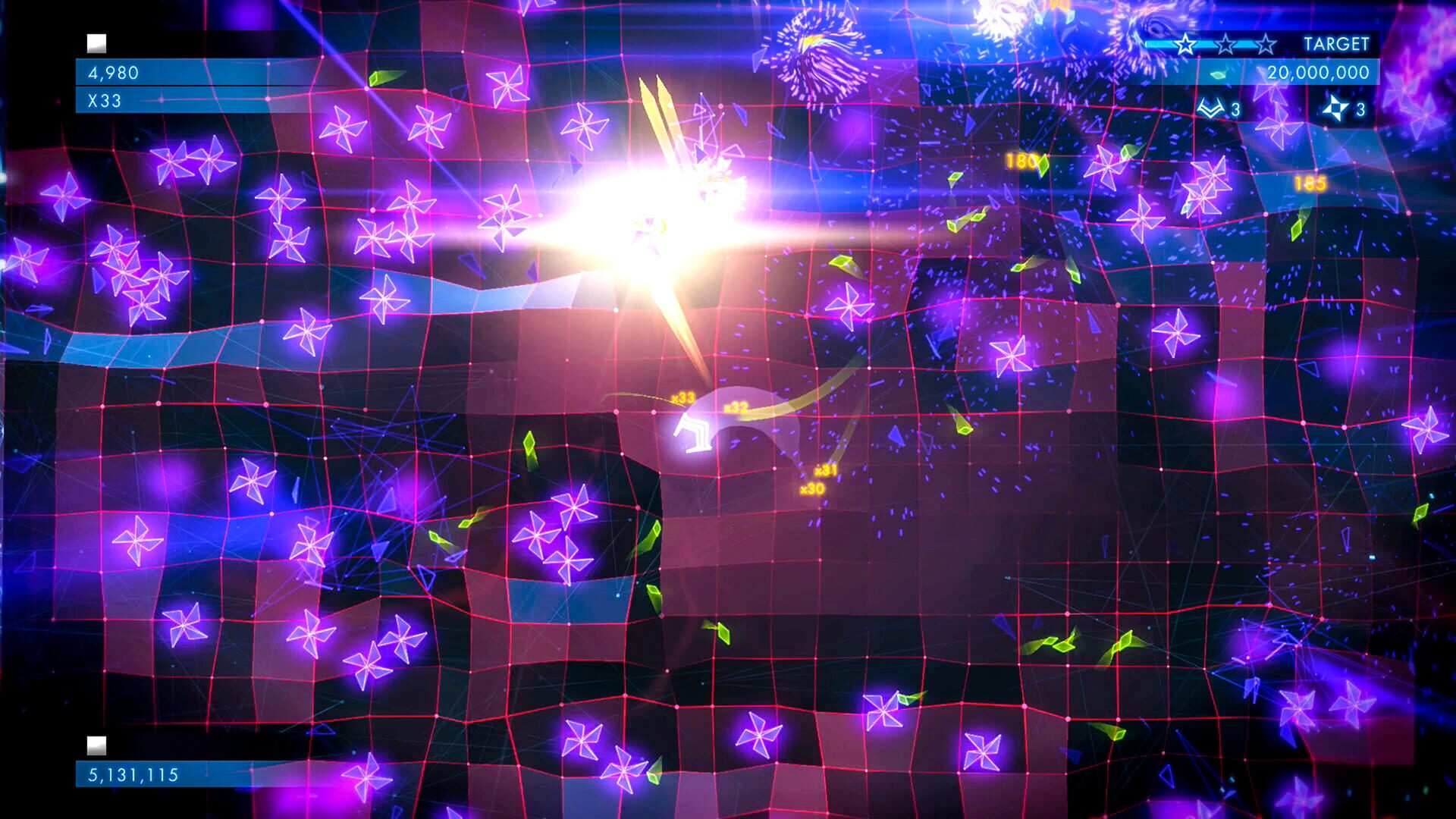 Screenshot for Geometry Wars 3: Dimensions
