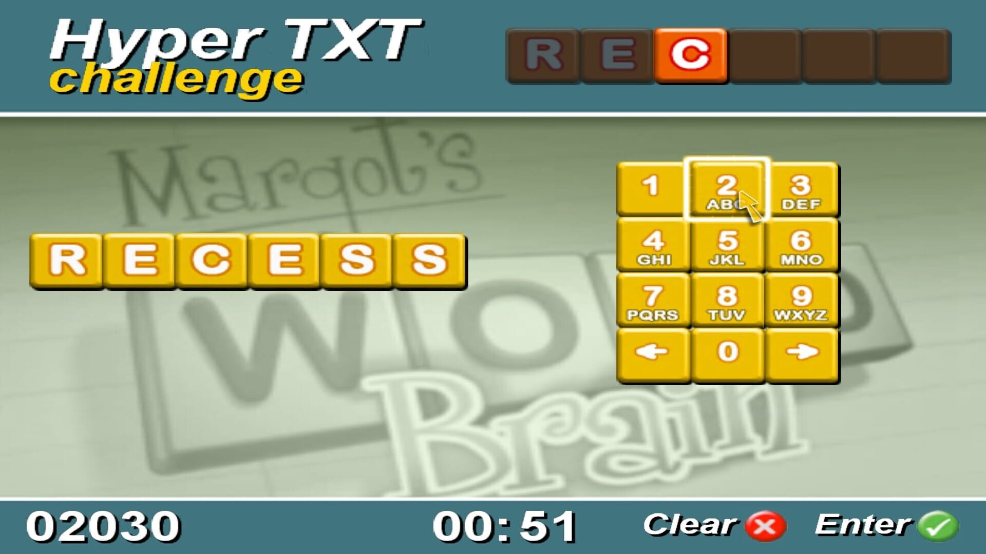 Screenshot for Margot's Word Brain