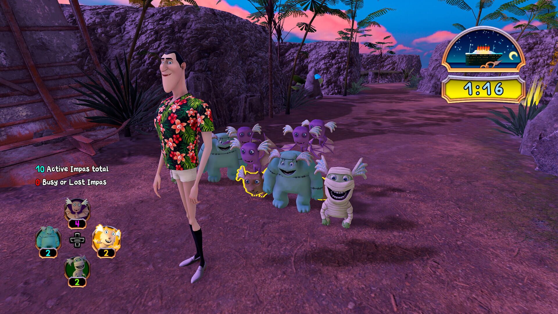 Screenshot for Hotel Transylvania 3: Monsters Overboard