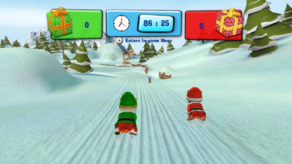 Screenshot for Hubert the Teddy Bear: Winter Games