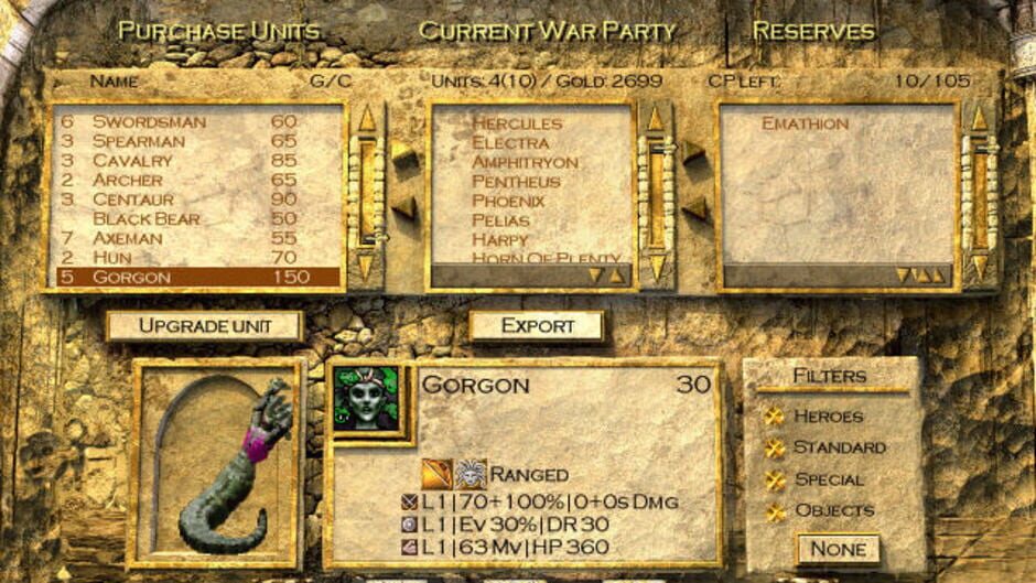 Screenshot for Invictus: In the Shadow of Olympus
