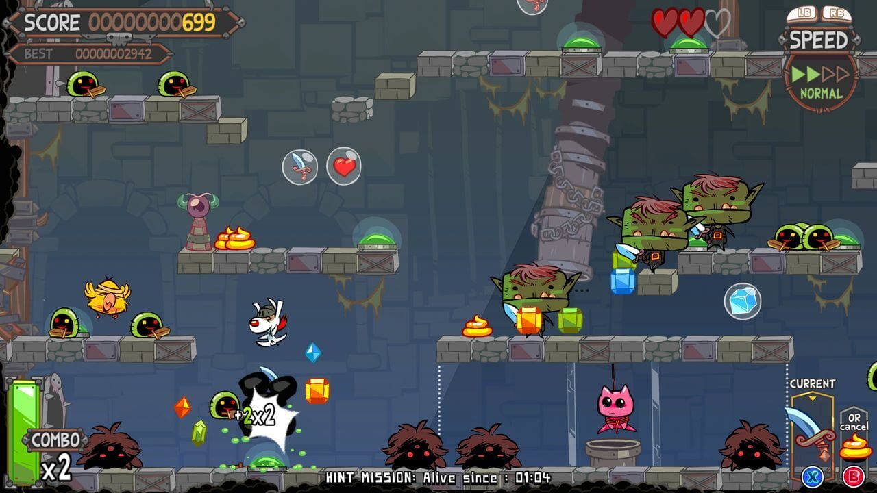 Screenshot for Poöf vs. The Cursed Kitty