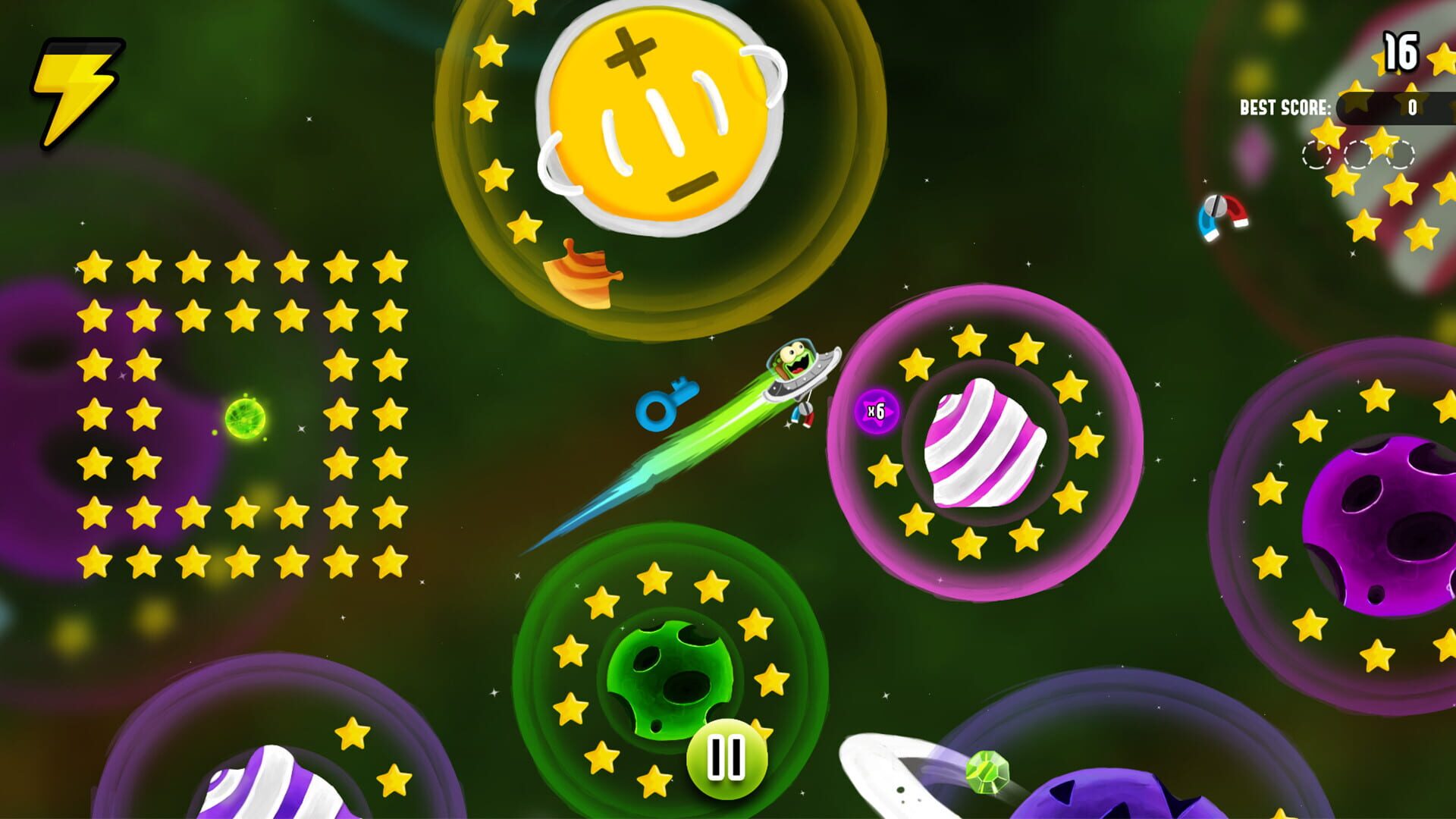 Screenshot for An Alien with a Magnet