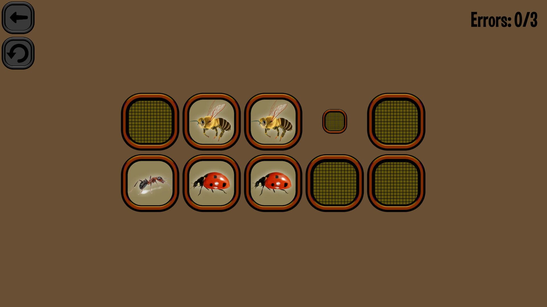 Screenshot for Animals Memory: Insect