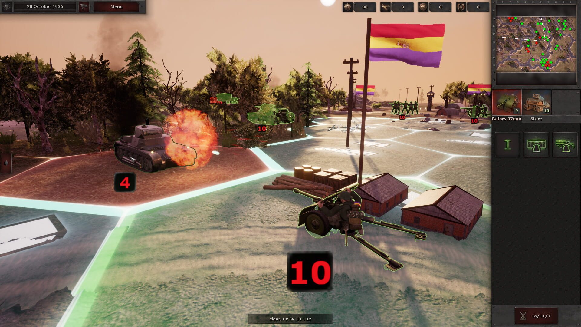 Screenshot for Panzer Strategy