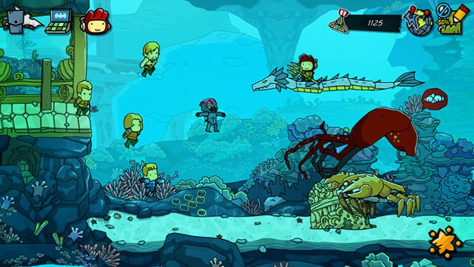 Screenshot for Scribblenauts Unmasked: A DC Comics Adventure