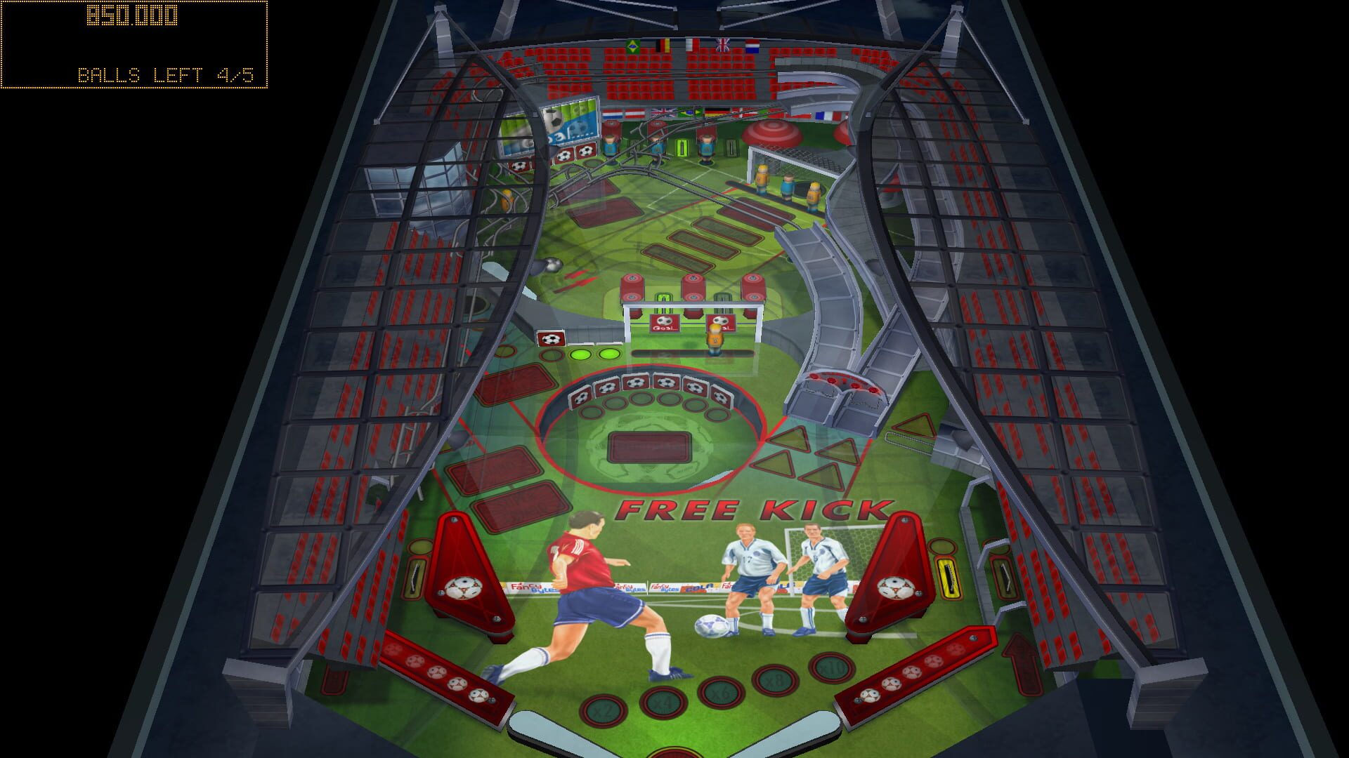 Screenshot for Soccer Pinball Thrills