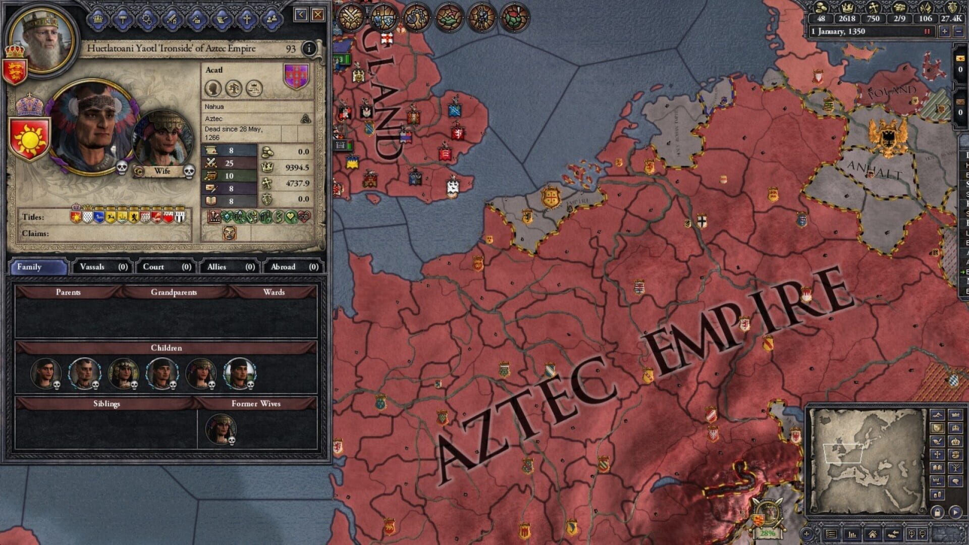 Screenshot for Crusader Kings II: Sunset Invasion