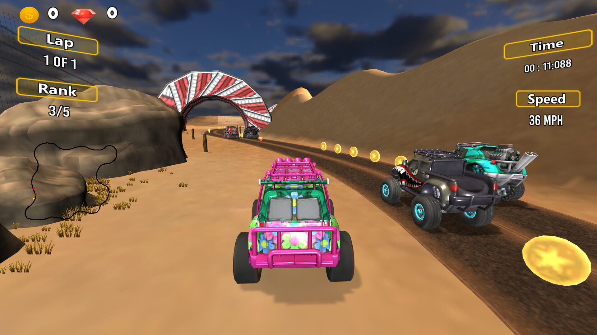 Screenshot for Super Kids Racing