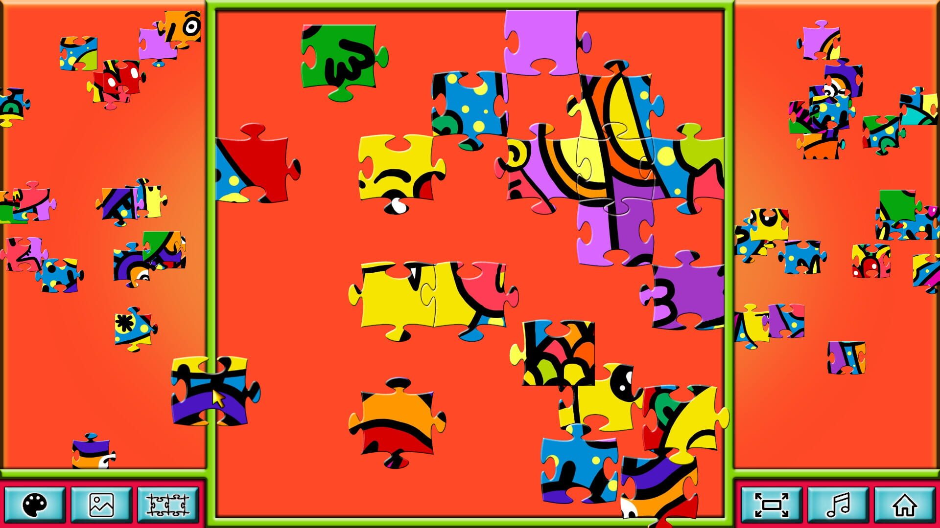 Screenshot for Pixel Puzzles Junior
