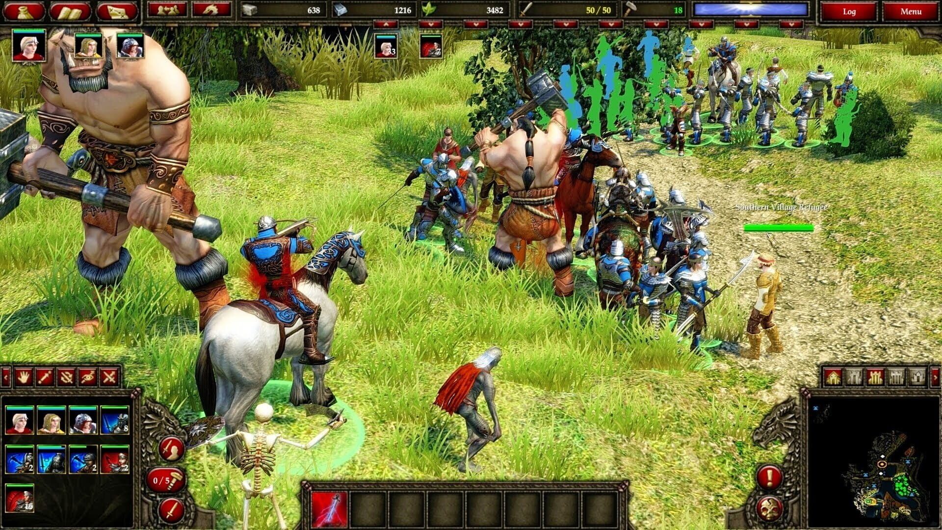 Screenshot for SpellForce 2: Demons of the Past