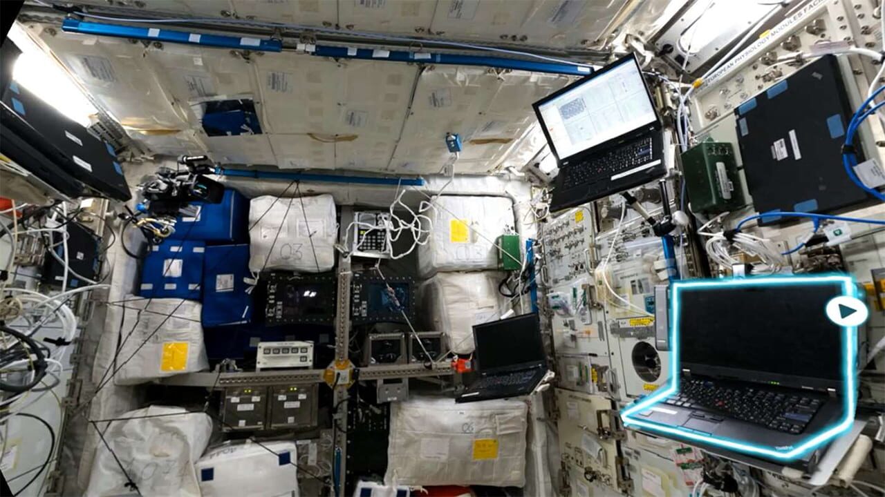 Screenshot for International Space Station Tour VR