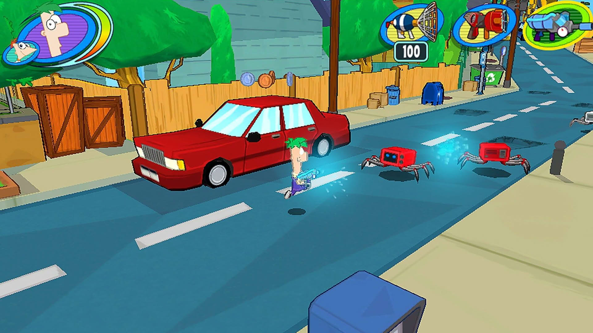 Screenshot for Phineas and Ferb: Day of Doofenshmirtz