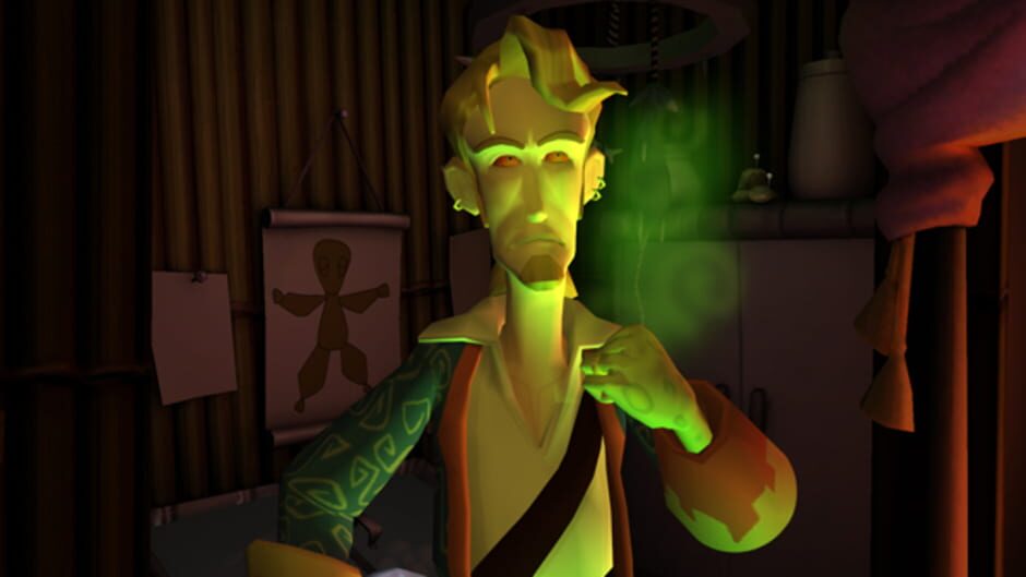 Screenshot for Tales of Monkey Island: Chapter 1 - Launch of the Screaming Narwhal