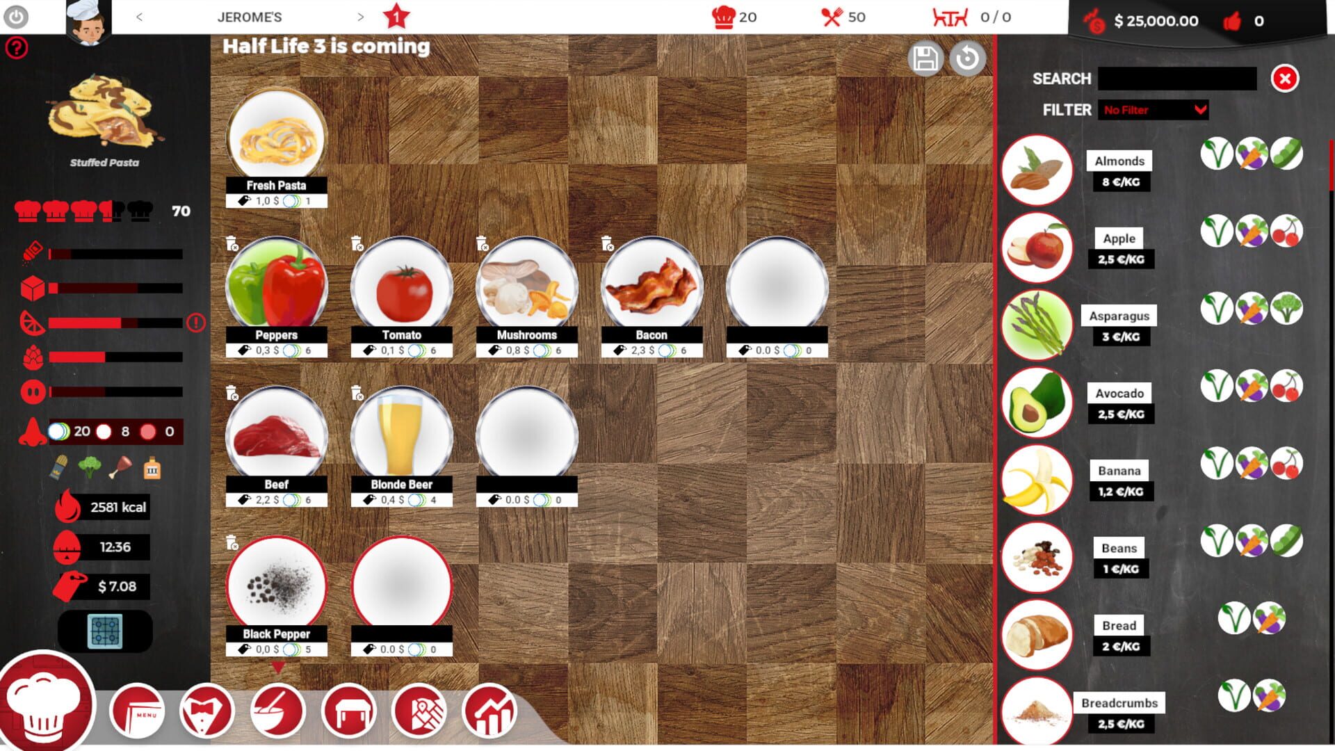 Screenshot for Chef: A Restaurant Tycoon Game