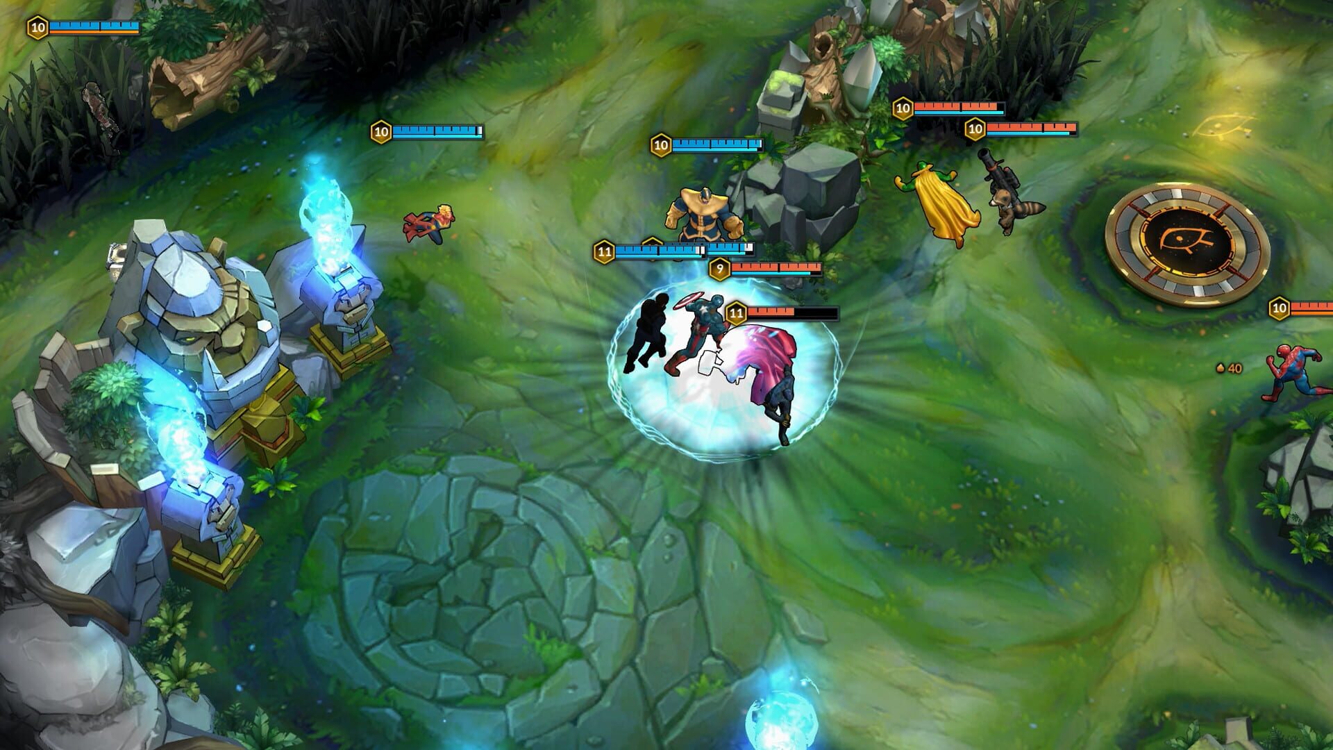 Screenshot for Marvel End Time Arena