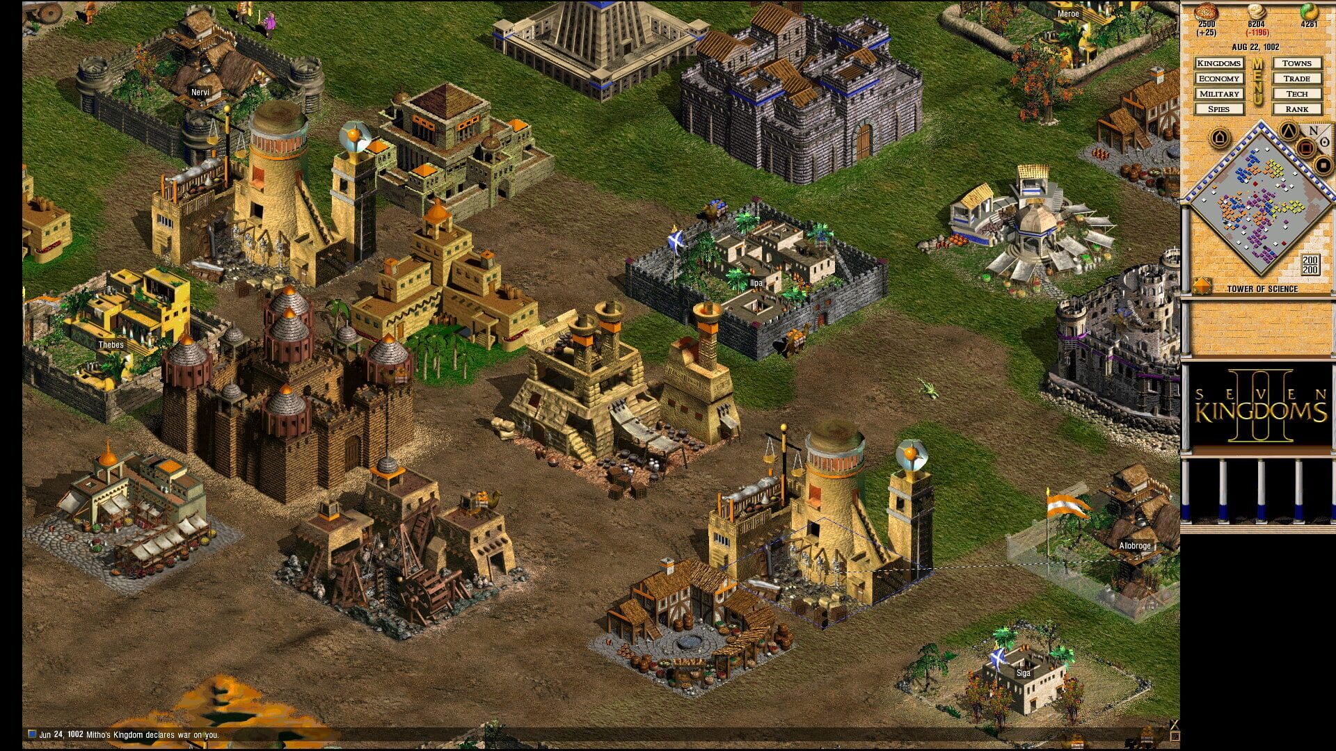 Screenshot for Seven Kingdoms 2 HD