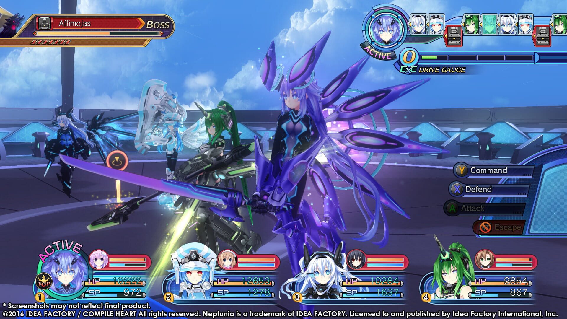 Screenshot for Megadimension Neptunia VII
