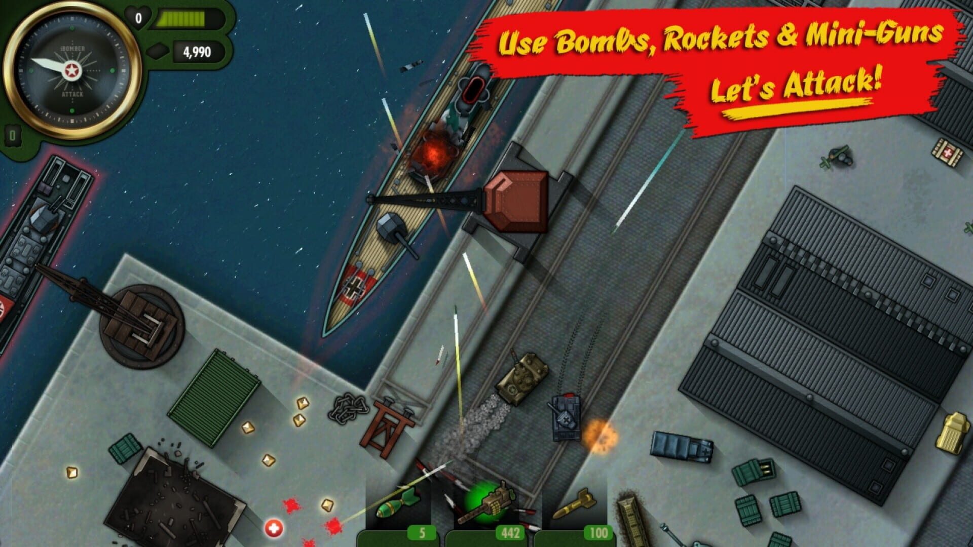 Screenshot for iBomber Attack